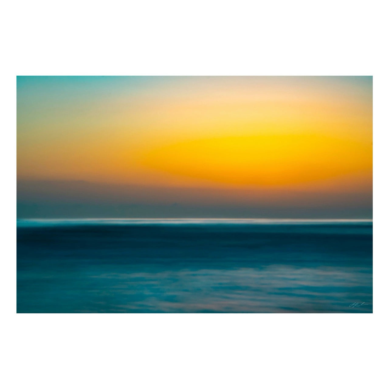 "Pacific Longshot" | Abstract Coastal Photography Print