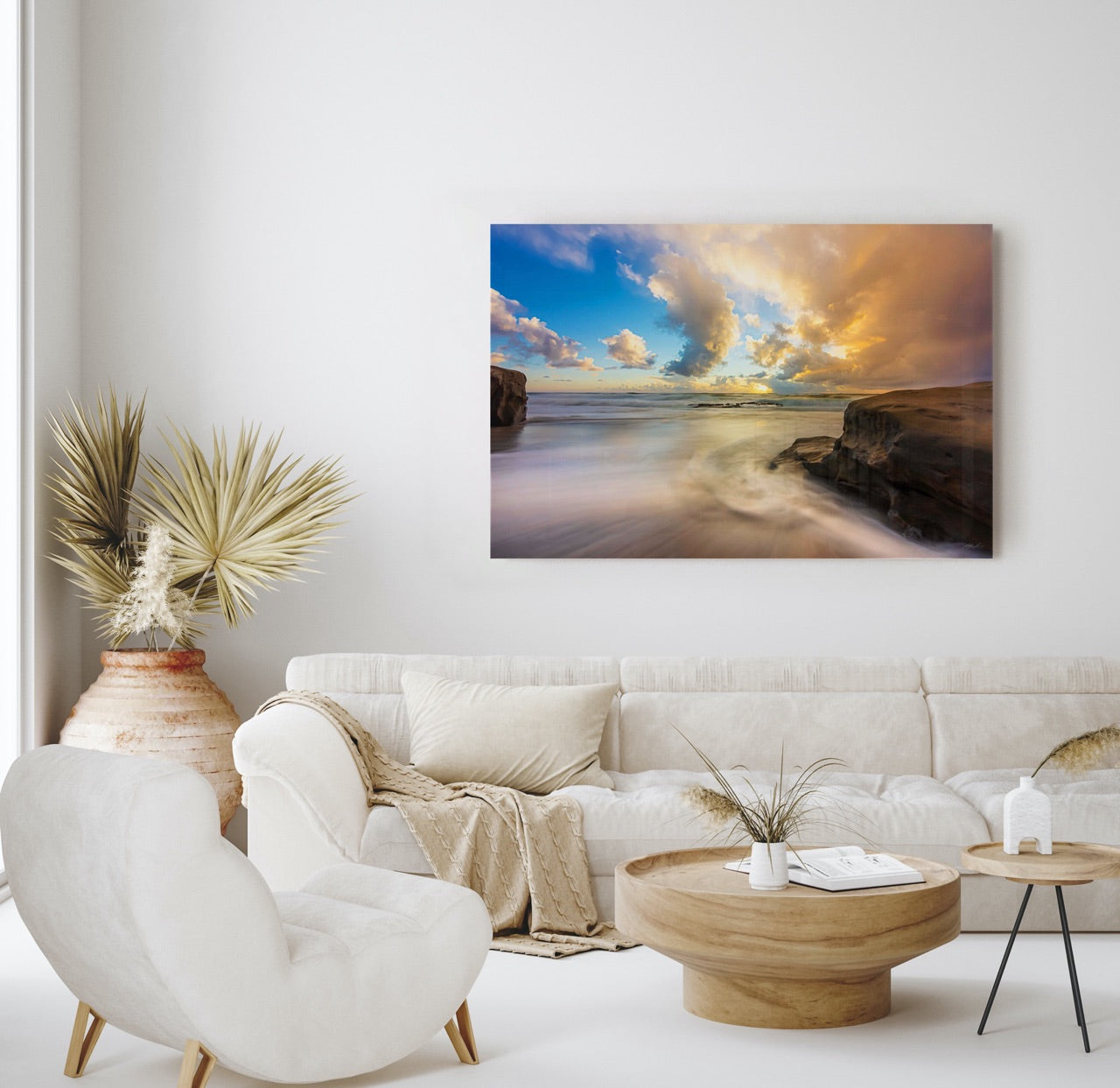 "Silent Harmony" Coastal Wall Art