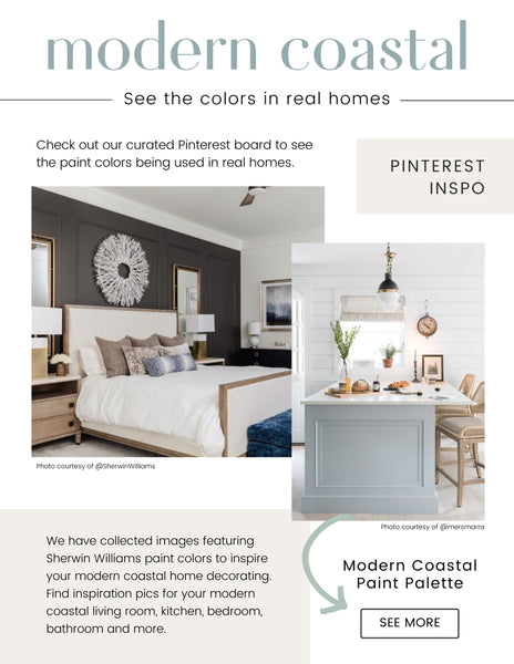 Coastal Paint Palettes - Sherwin Williams - MK Envision Galleries